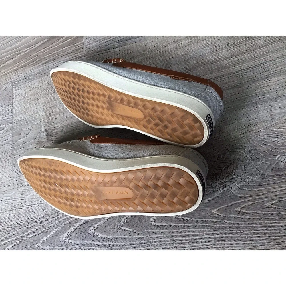 Cole Haan Nantucket Penny Loafer Men's Light Blue Slip On Shoes Size 9.5 C40517